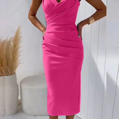 Nur™ | Backless Midi Dress