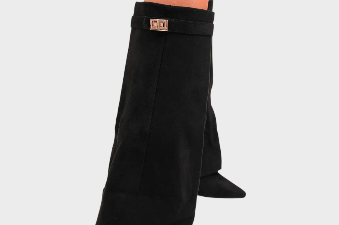 Lunara | High-Cut Suede Boots