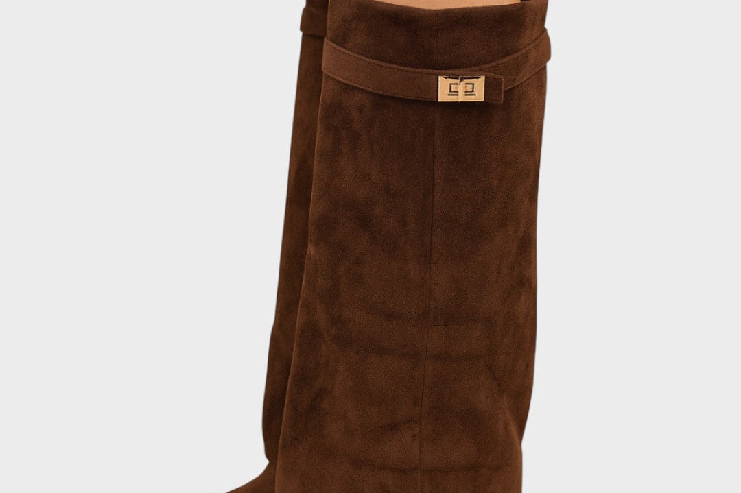 Lunara | High-Cut Suede Boots