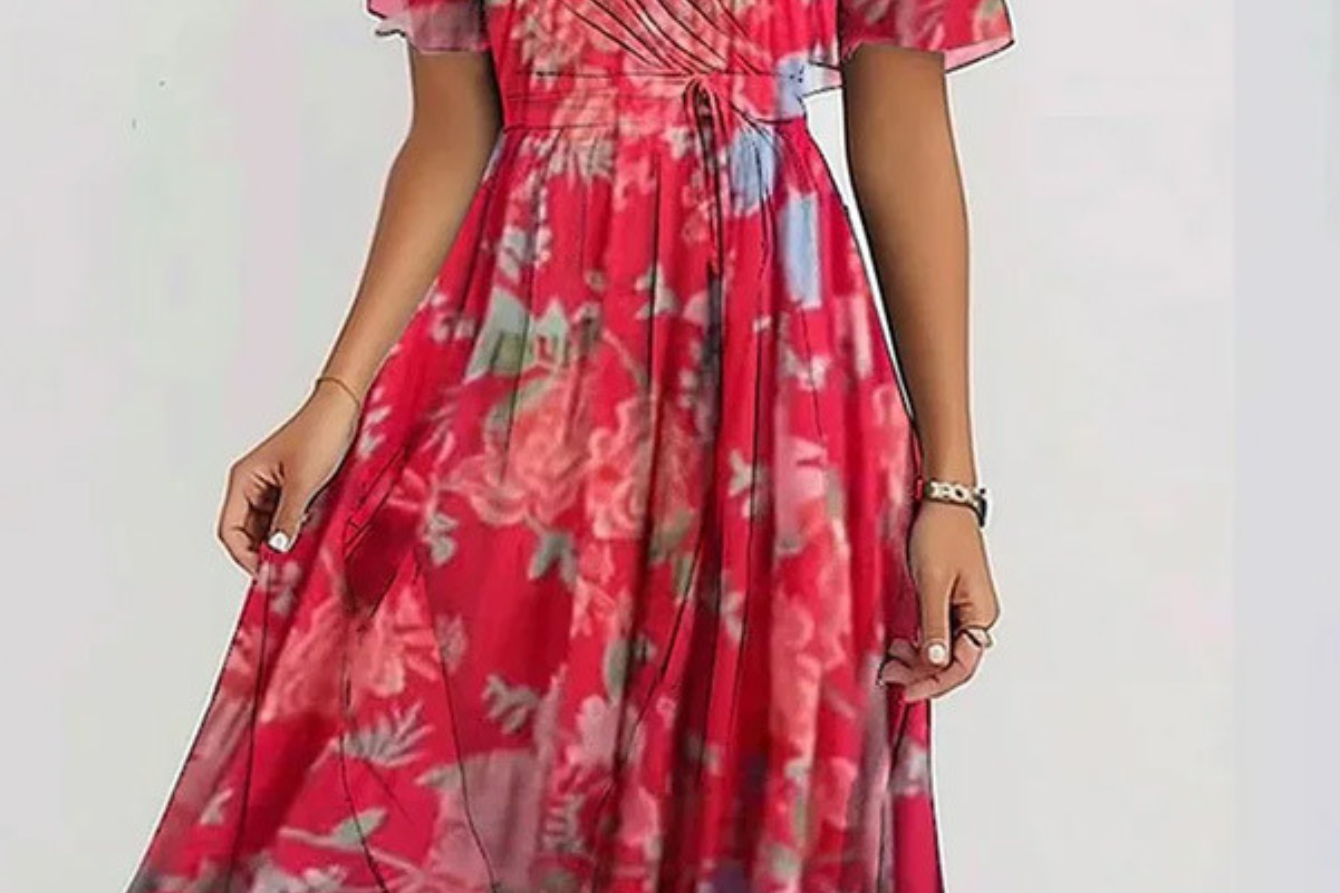 Matilda | Summer Dress With Belly Cover