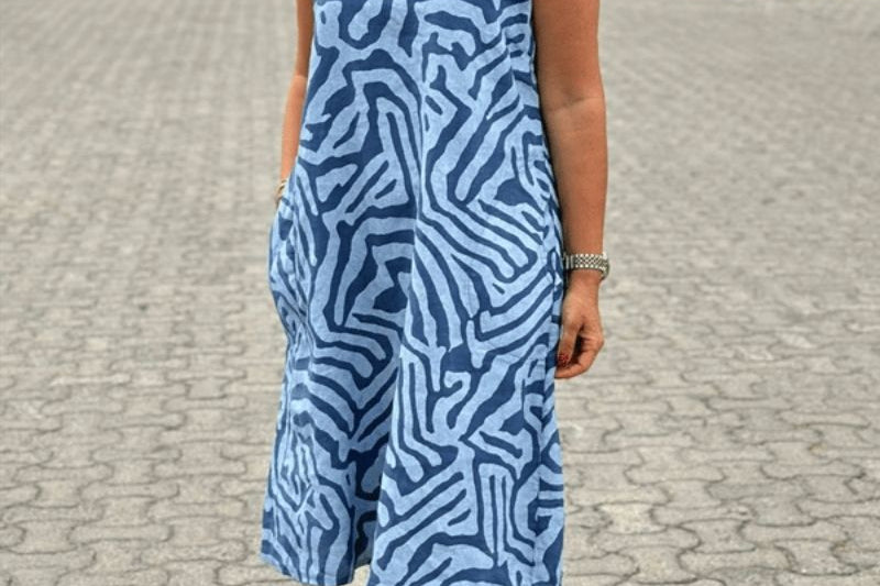 Ava | round neck summer dress