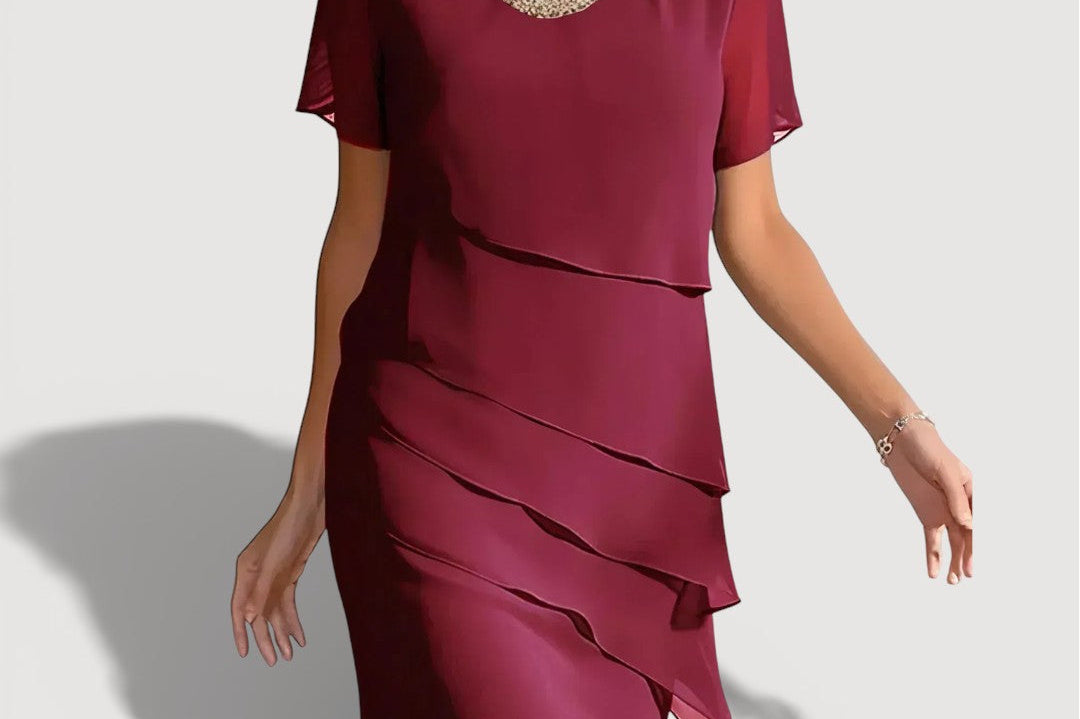Kendra  – Layered Midi Dress