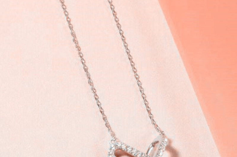 Diamond Knot Necklace