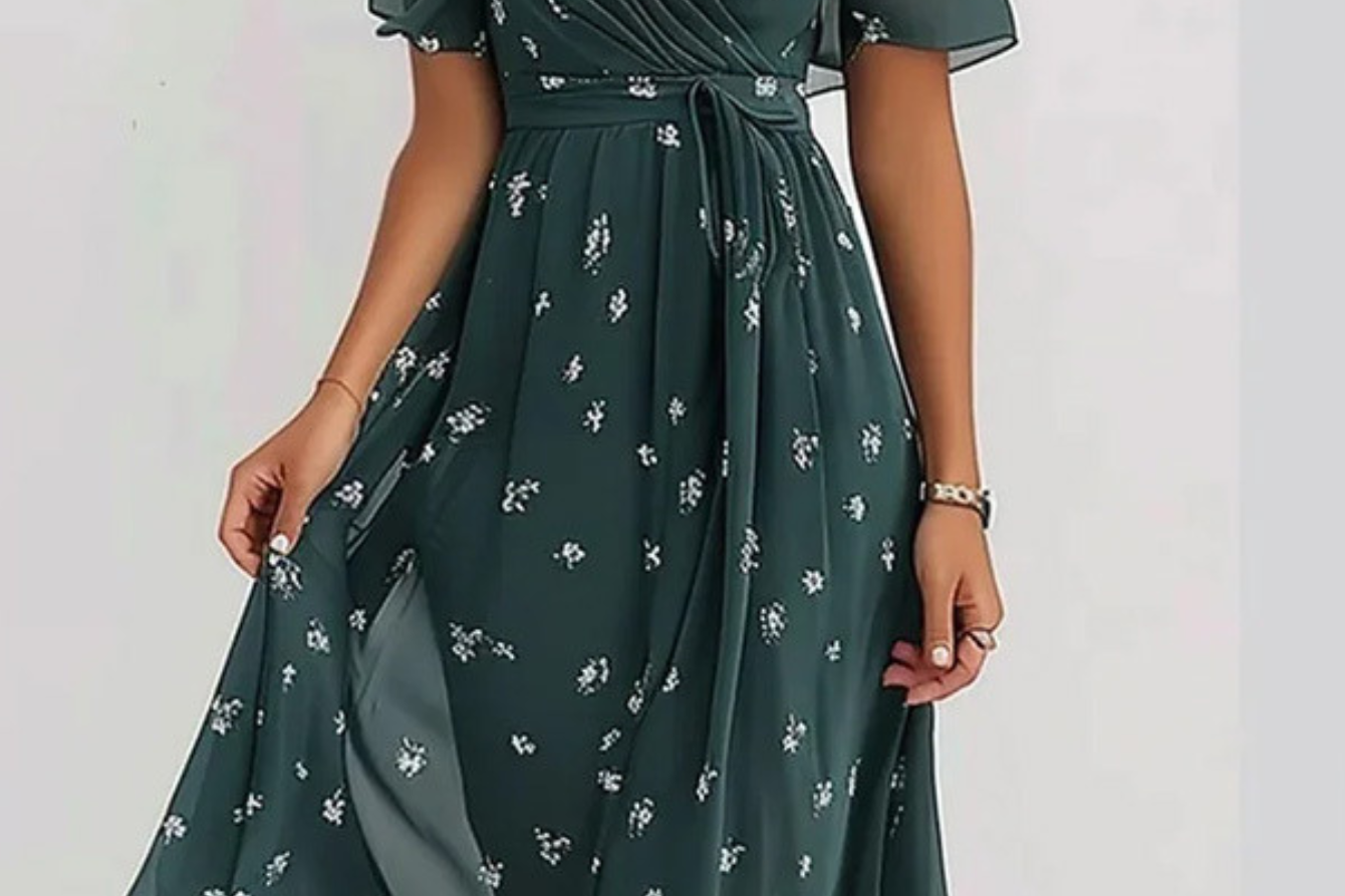 Matilda | Summer Dress With Belly Cover