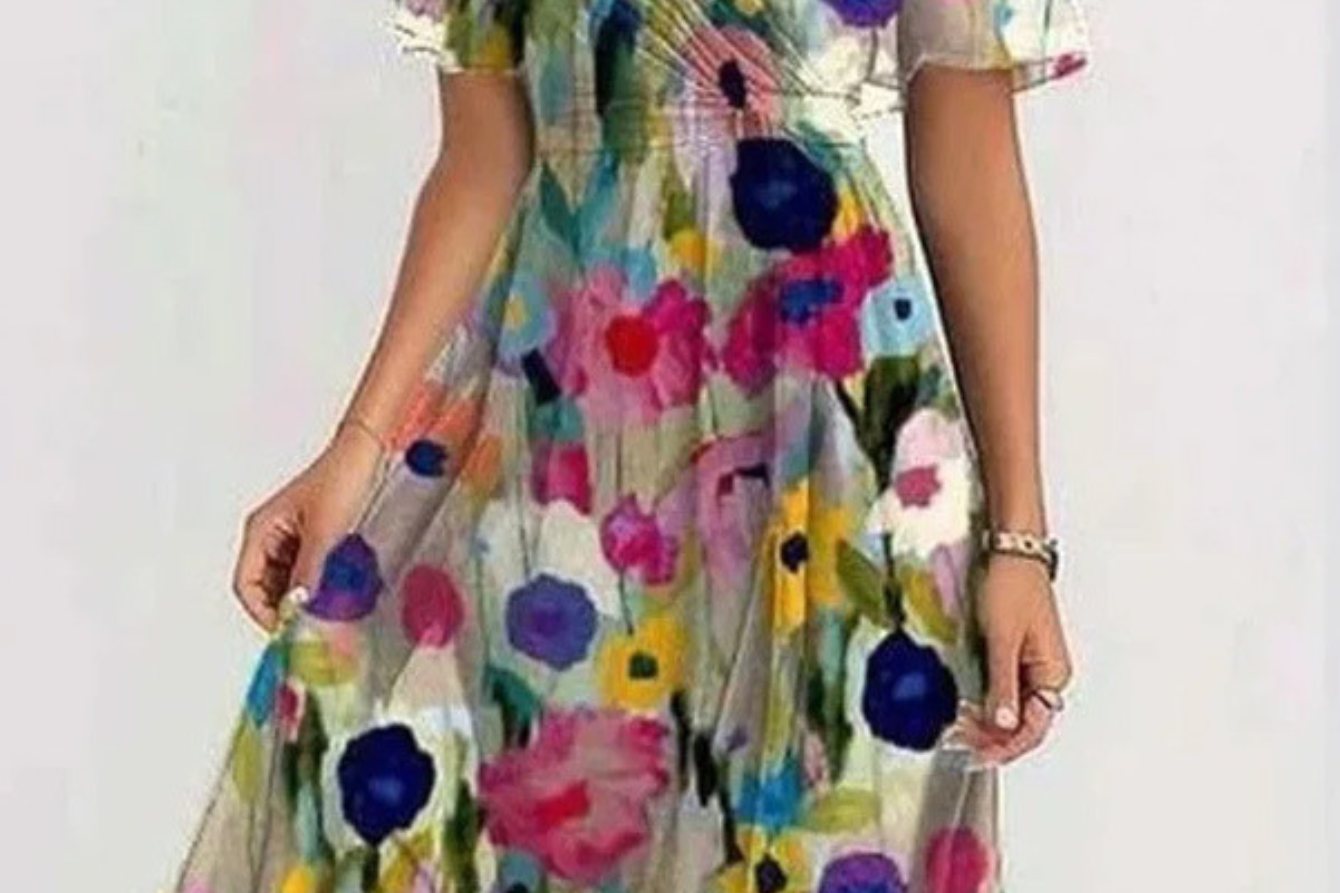 Matilda | Summer Dress With Belly Cover