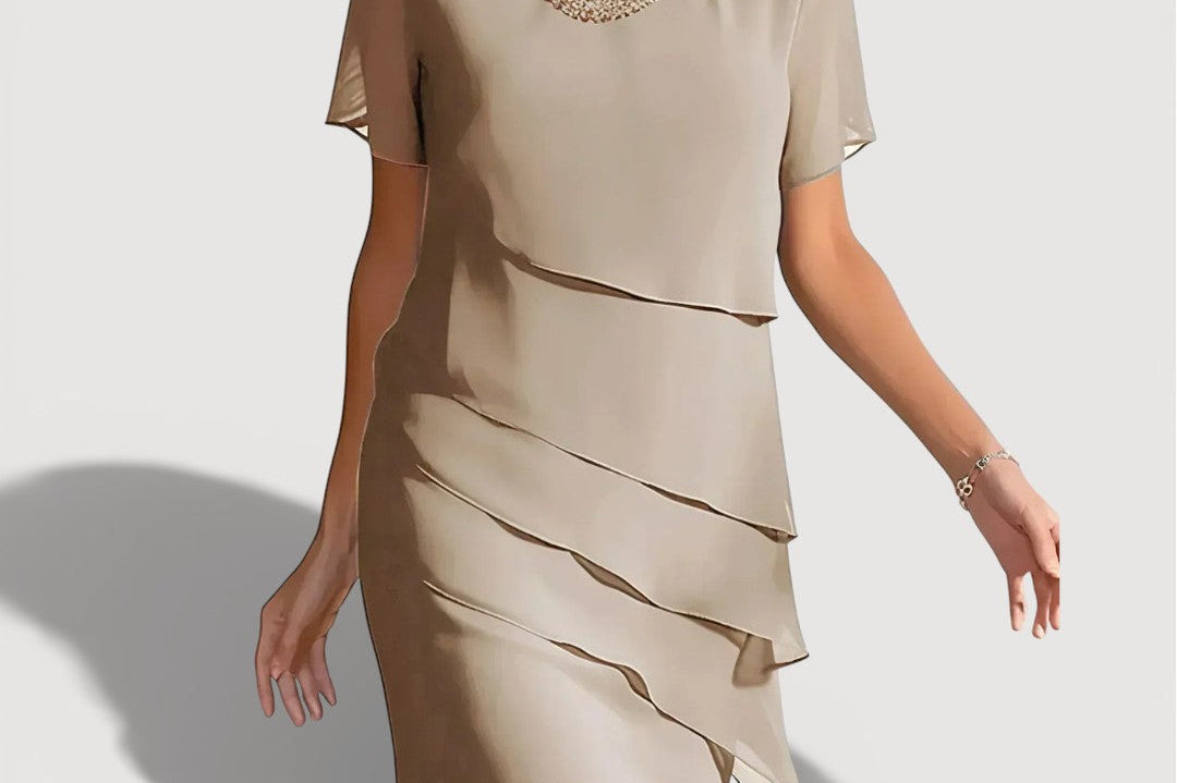 Kendra  – Layered Midi Dress
