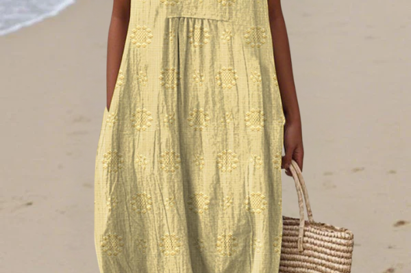 Rose™ Embroidered Midi Dress