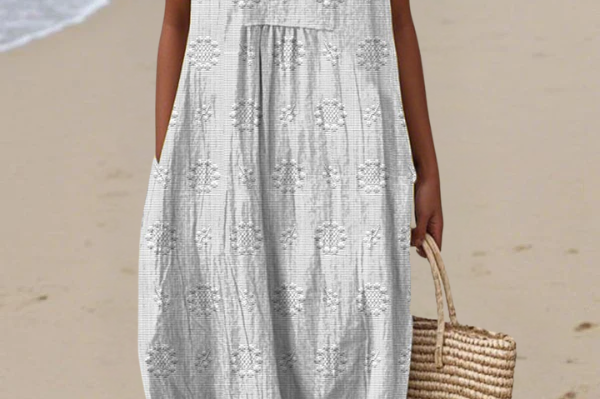 Rose™ Embroidered Midi Dress