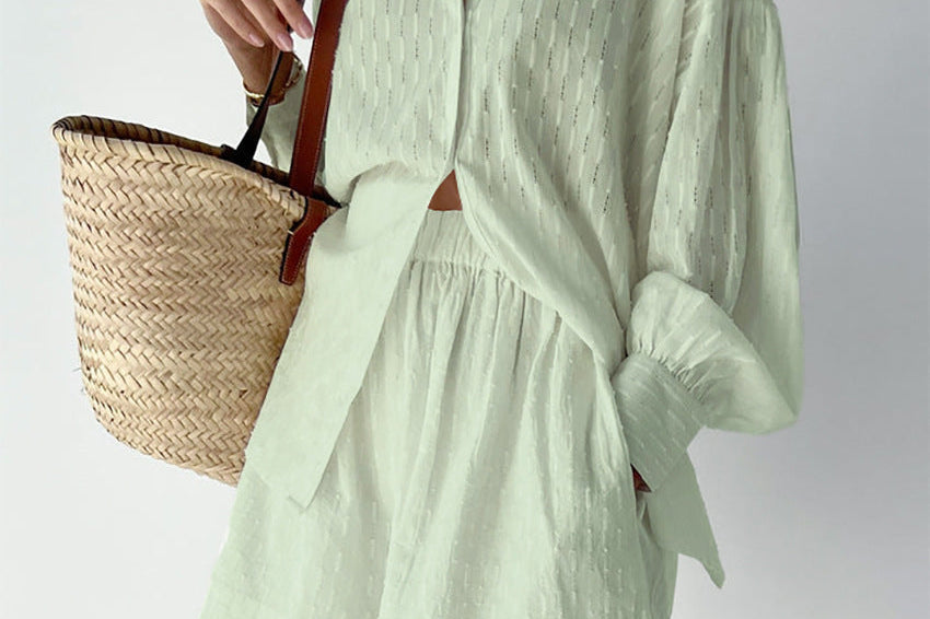Elizabeth - Breezy Shirt and Shorts Set