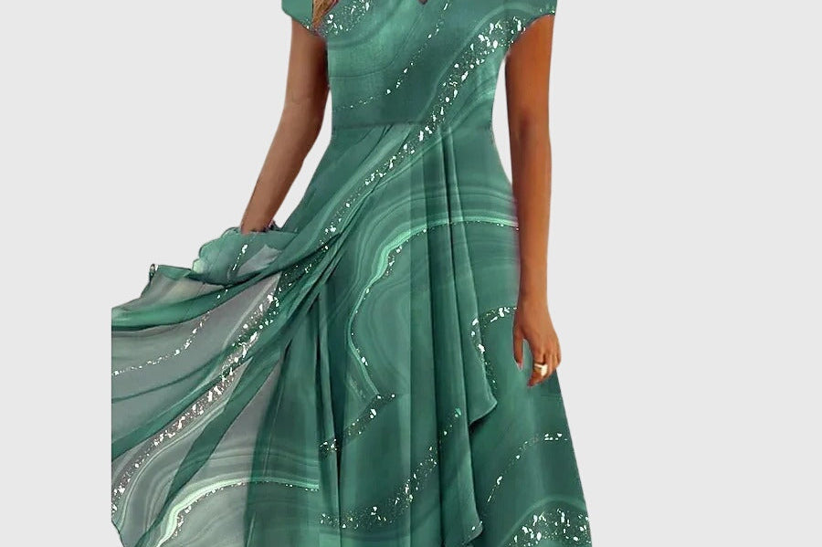Aubrielle | Flowing Midi Dress