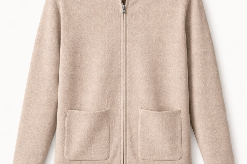 Aurelio Cashmere Zip Cardigan