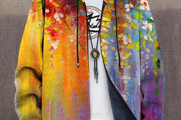 Pola | A luxurious cardigan inspired by art