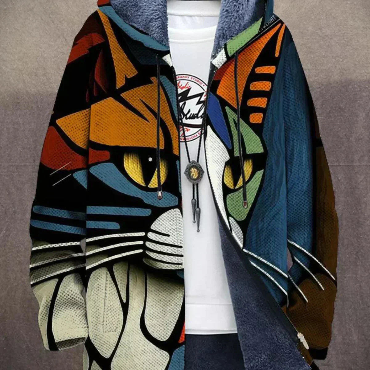 Pola | A luxurious cardigan inspired by art