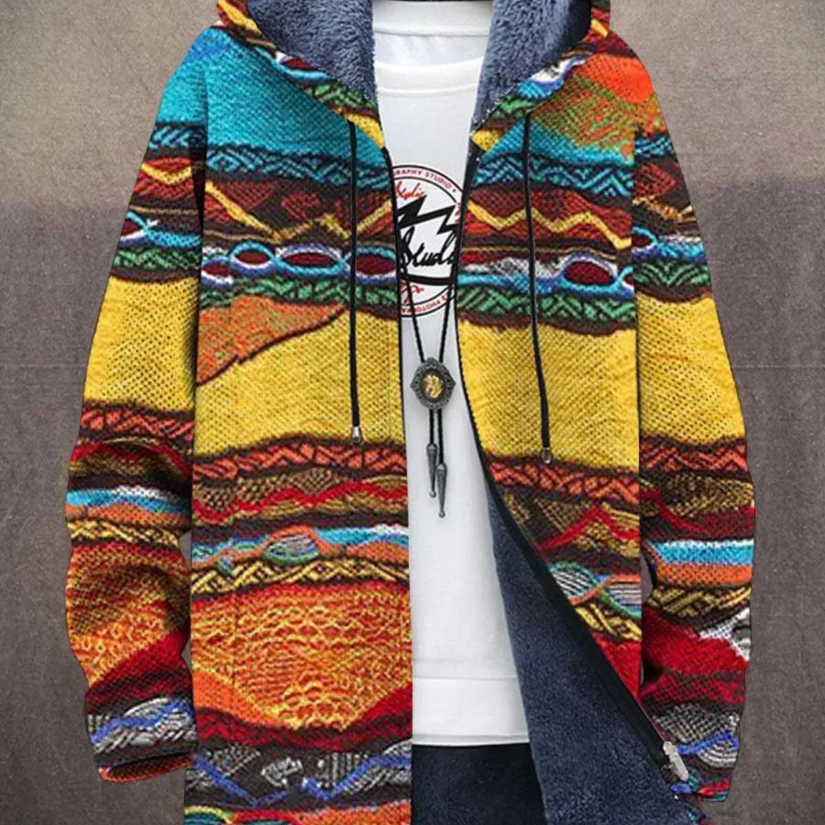 Pola | A luxurious cardigan inspired by art