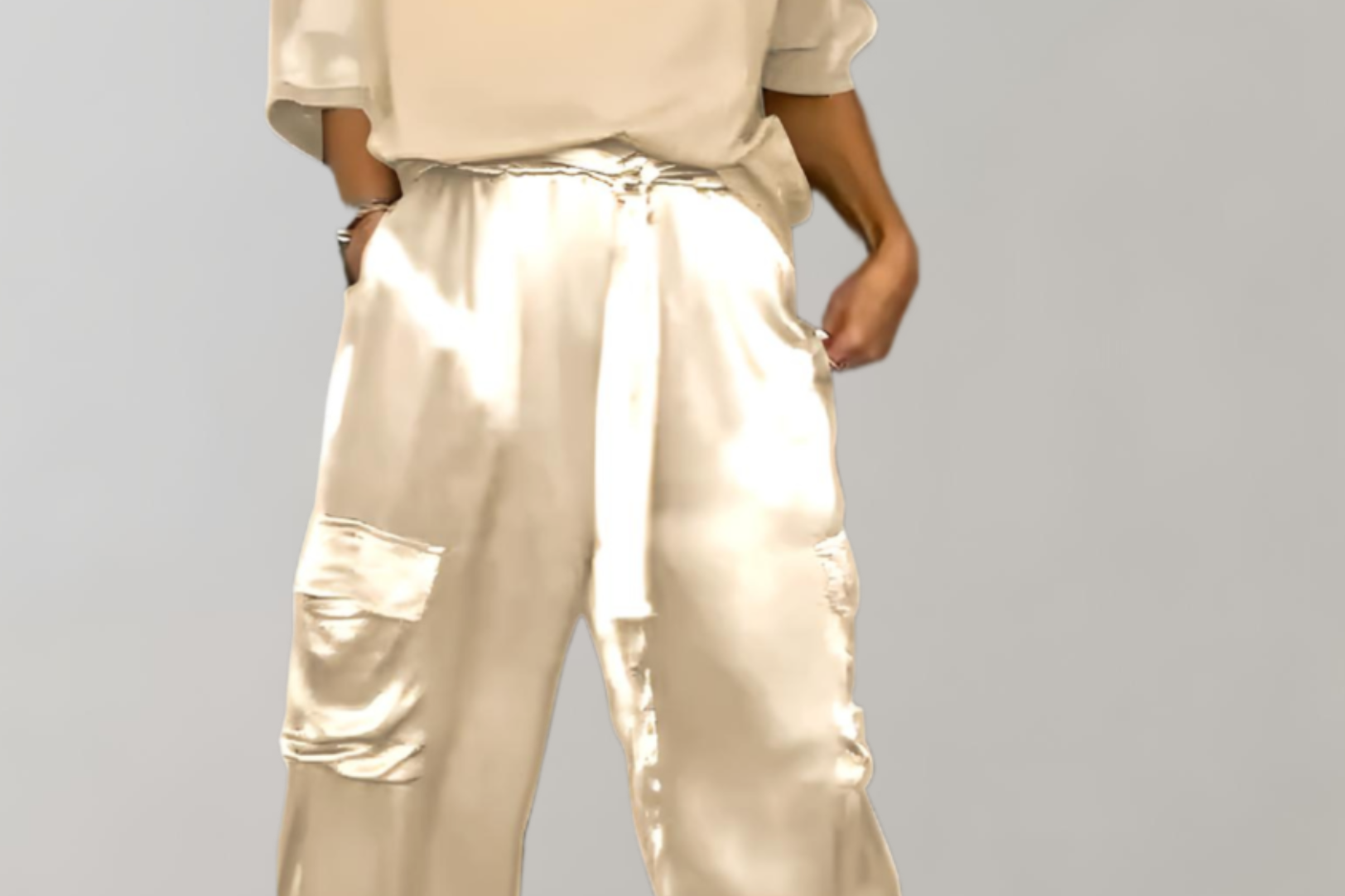 Finley - Silky Cargo Lounge Set