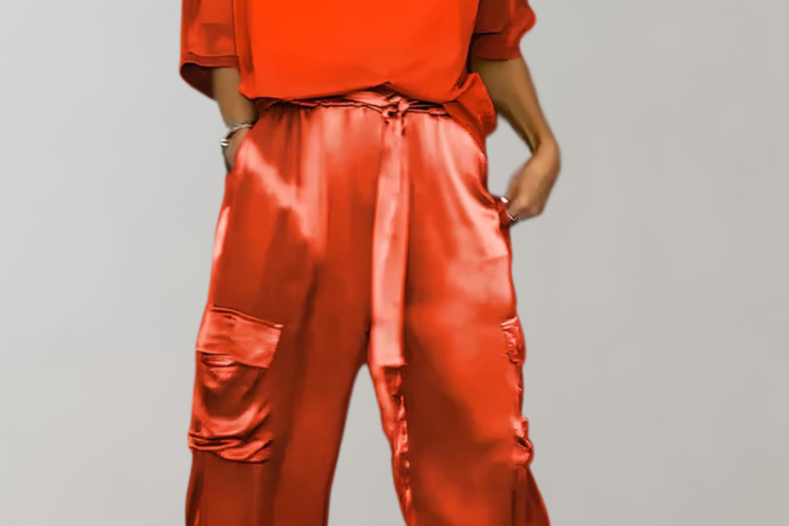 Finley - Silky Cargo Lounge Set