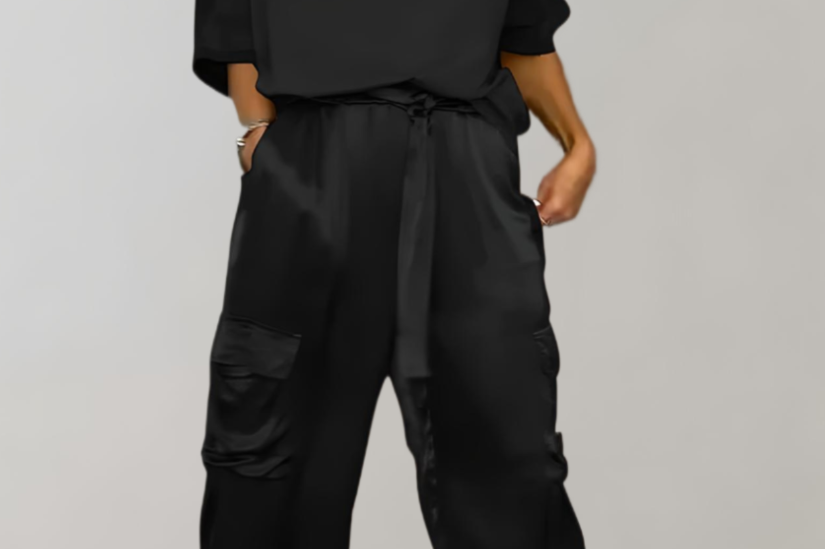 Finley - Silky Cargo Lounge Set