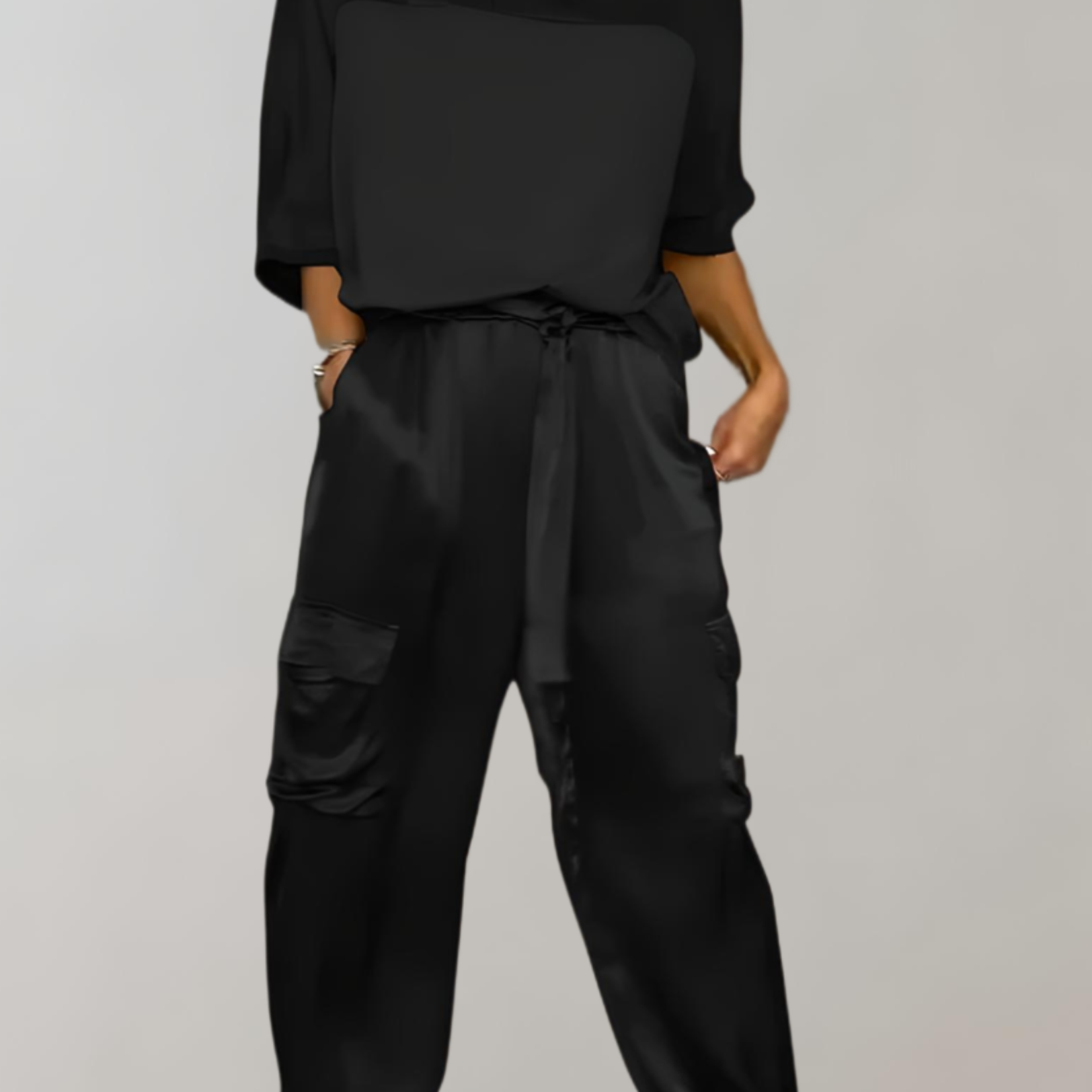 Finley - Silky Cargo Lounge Set