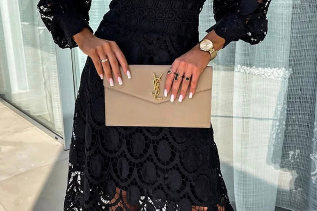 Eloah™ | Elegant Lace Midi Dress