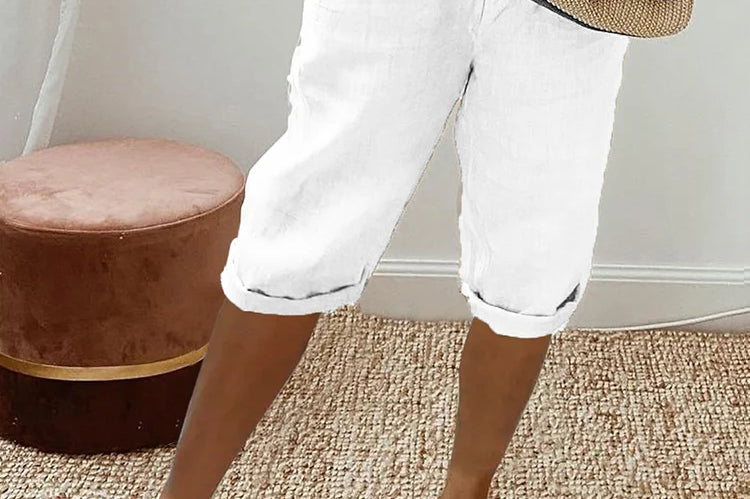LUI™ – LIGHT COTTON-LINEN SHORTS