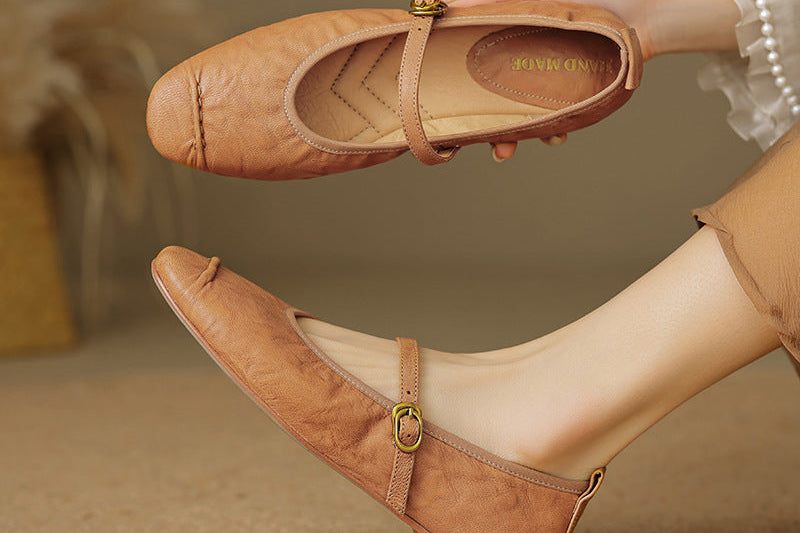 Estelle Leather Flats