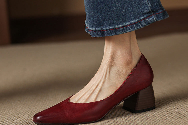Zila Genuine Leather Heels
