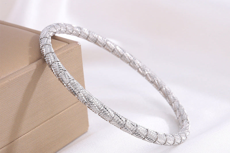 Alluring Gold Twisted Bracelet