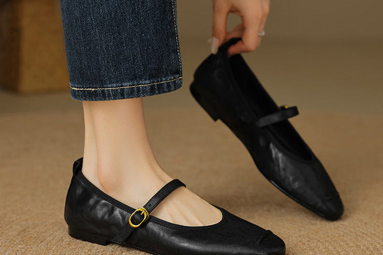 Estelle Leather Flats