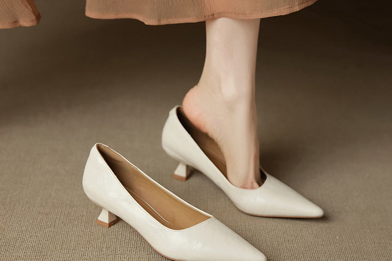 Selva Genuine Leather Heels
