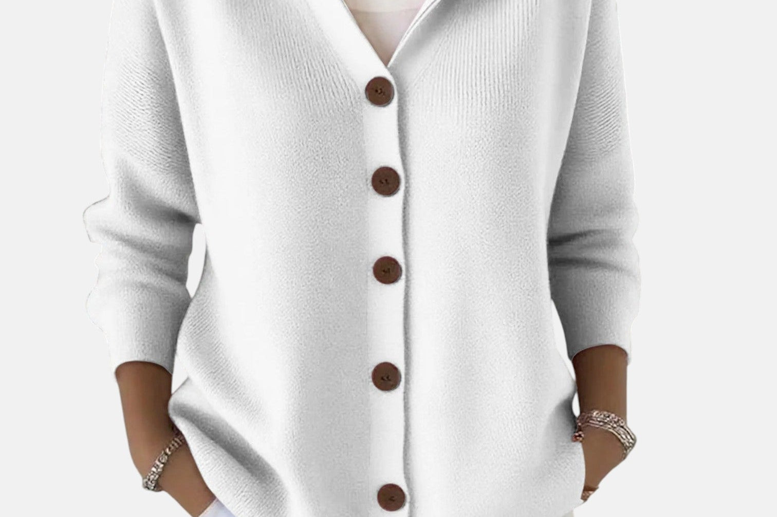 Zoé – Soft Hooded Knit Cardigan for Effortless Everyday Comfort