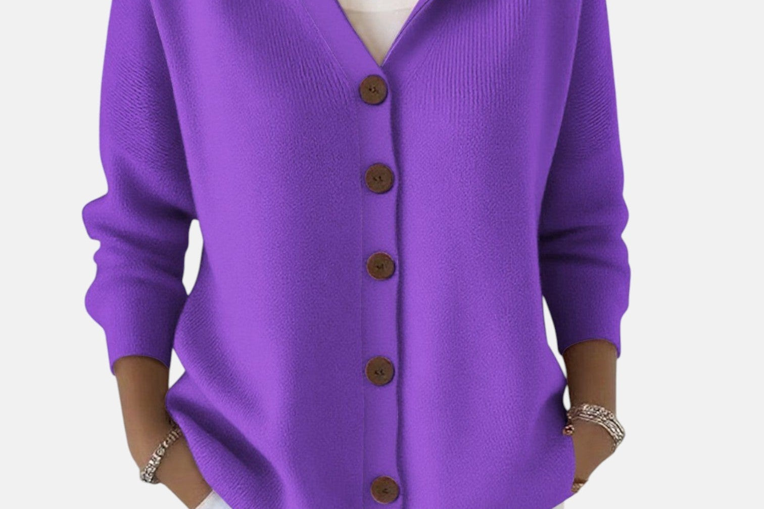 Zoé – Soft Hooded Knit Cardigan for Effortless Everyday Comfort