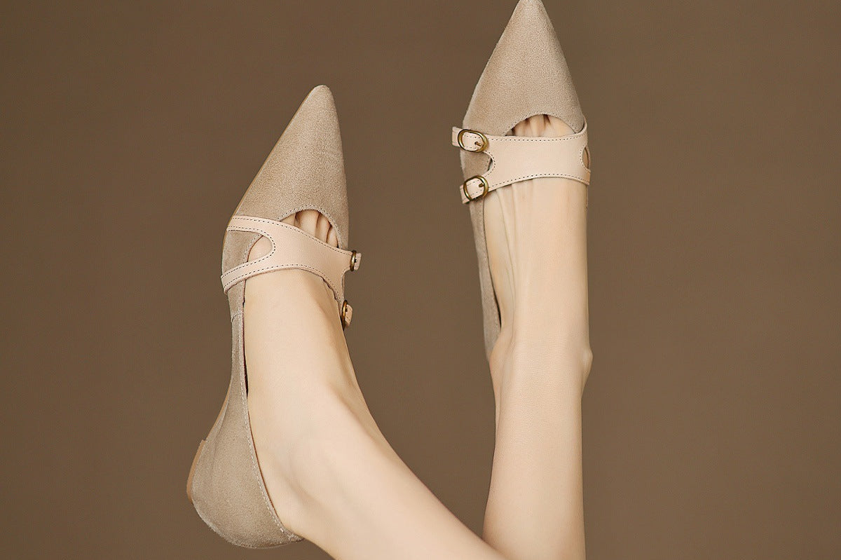 Bia Genuine Suede Loafers