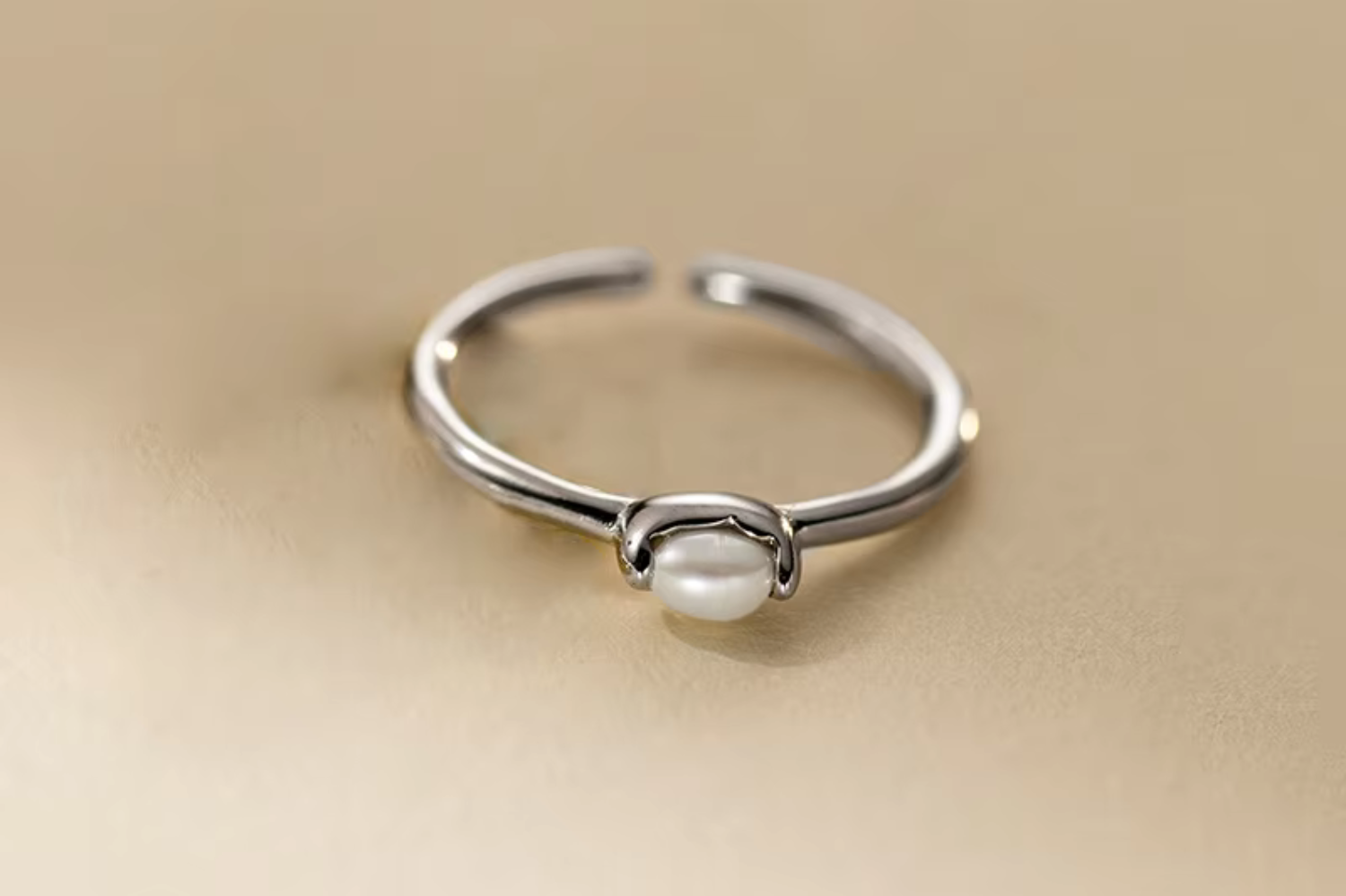 Baroque Pearl Ring
