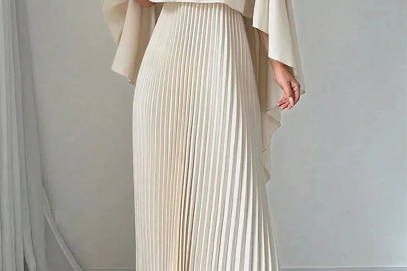 Lilach™ | Batwing Sleeve Dress
