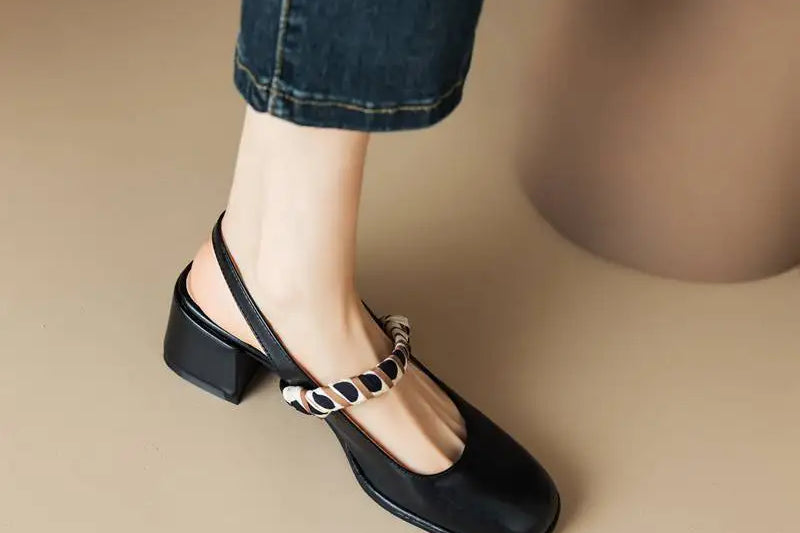 Dahlia Block Heels