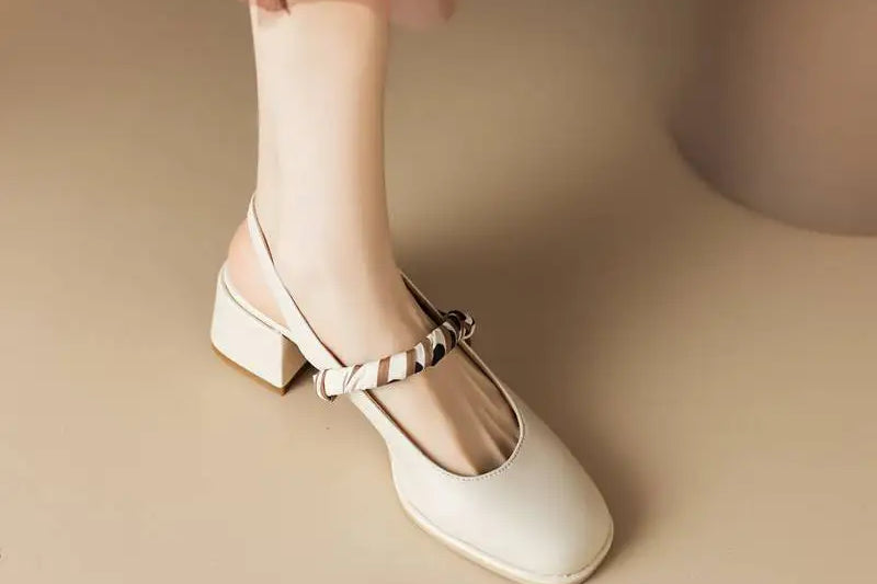 Dahlia Block Heels