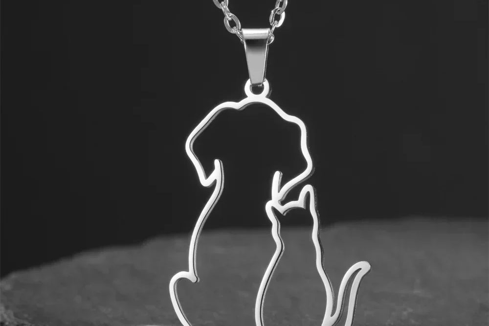 Stainless Steel Soulmates Necklace