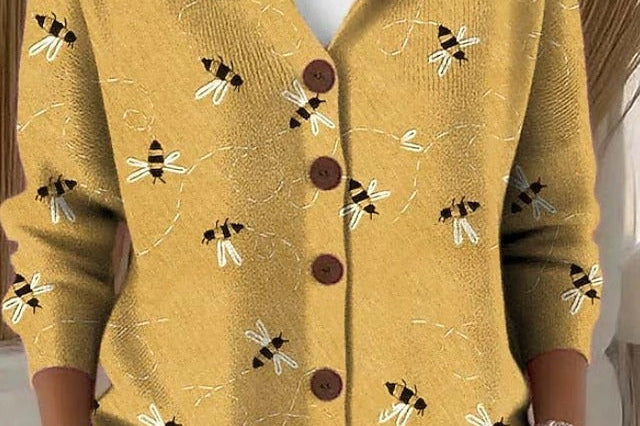 Cassidy | Artistic Warm Long Cardigan