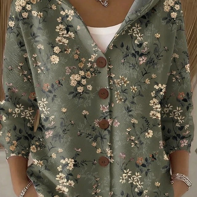 Cassidy - Artistic Warm Long Cardigan