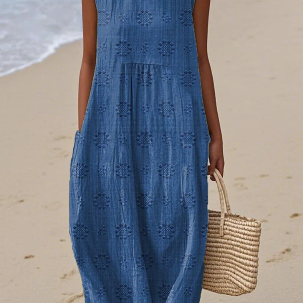 Rose™ Embroidered Midi Dress