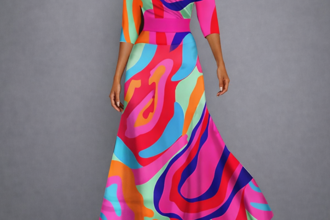 Emily | Elegant Flowing Maxi Dress