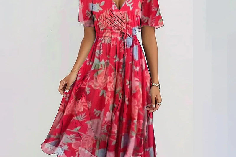 Naomie - Elegant Summer Dress