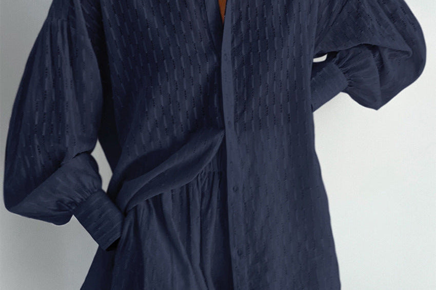 Elizabeth - Breezy Shirt and Shorts Set
