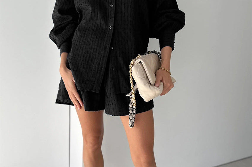 Elizabeth - Breezy Shirt and Shorts Set
