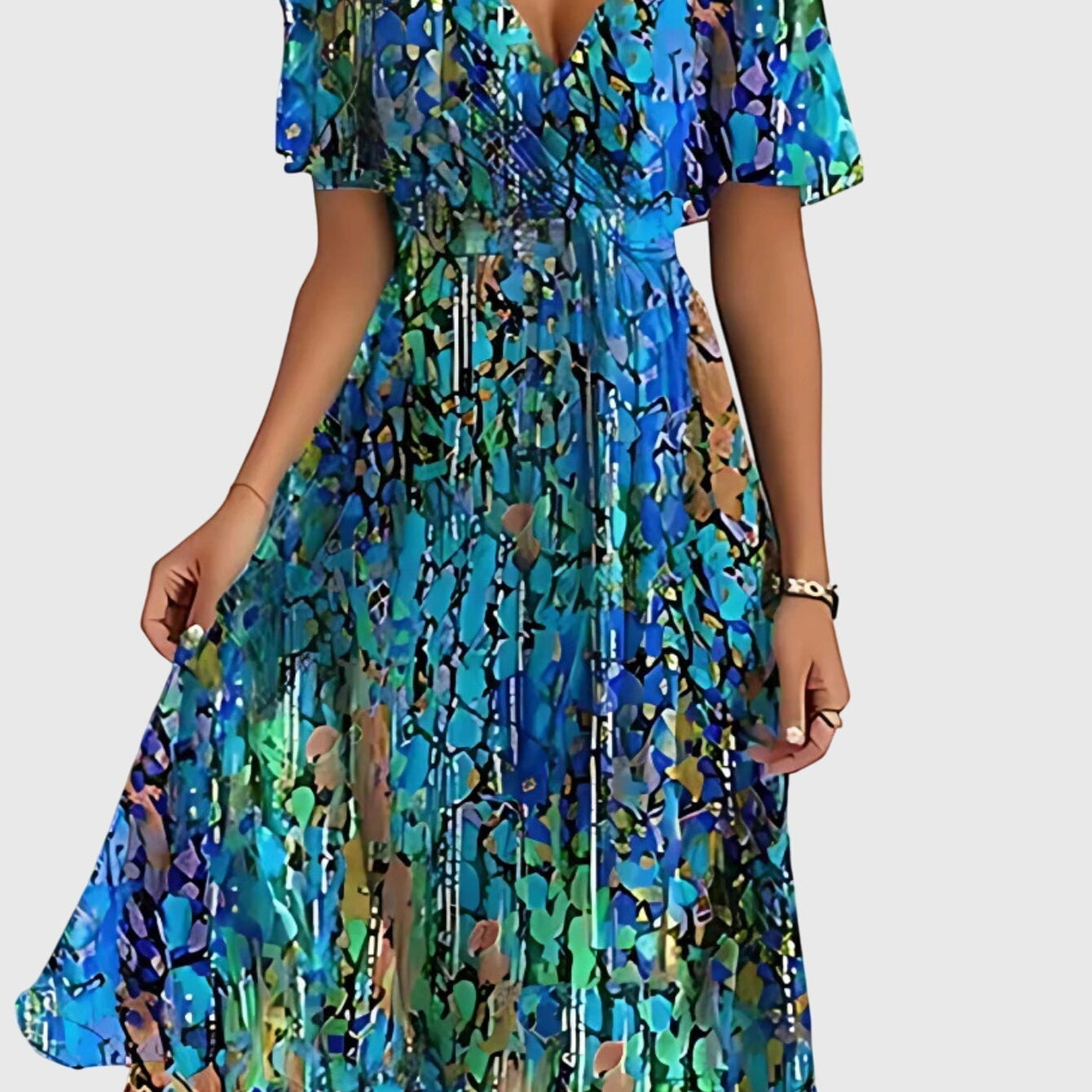 Matilda | Summer Dress With Belly Cover