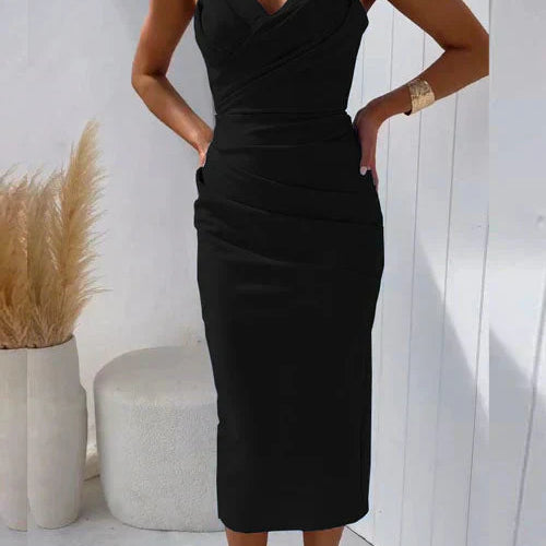 Nur™ | Backless Midi Dress
