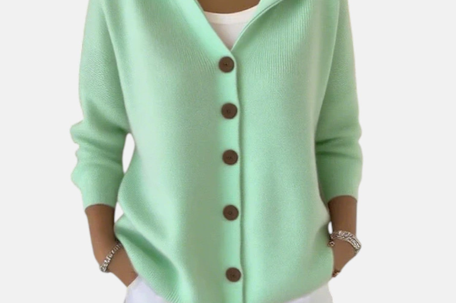 Zoé – Soft Hooded Knit Cardigan for Effortless Everyday Comfort