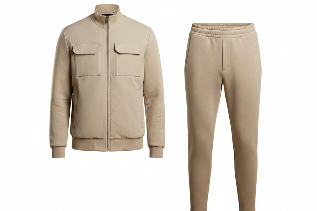 Velluto Set Sand – Front