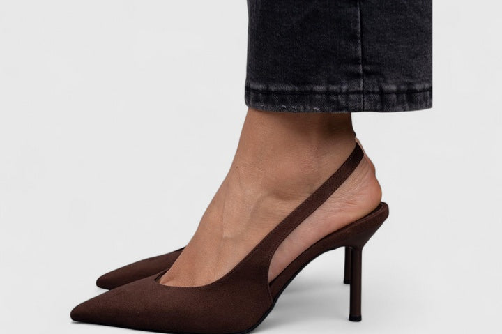 Amelia™ | Nude Low Heels