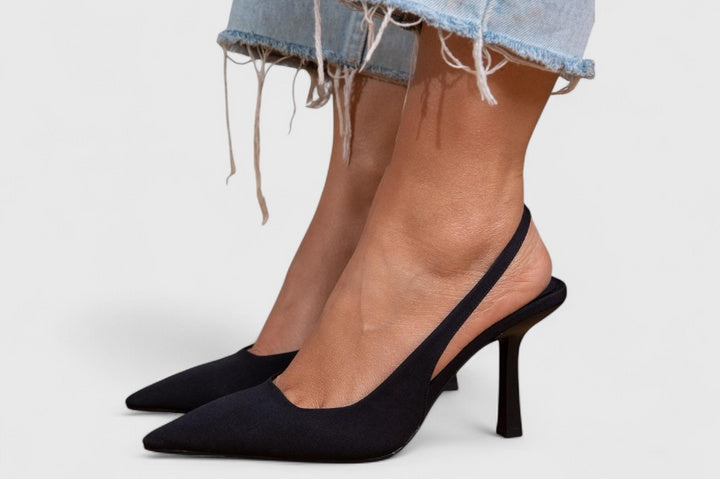 Amelia™ | Nude Low Heels